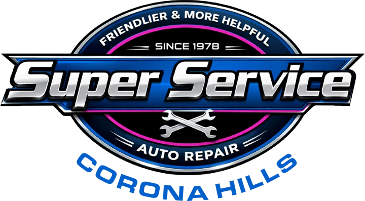 Super Service Auto Repair, Corona Hills. Friendlier and more helpful, legacy since 1978.